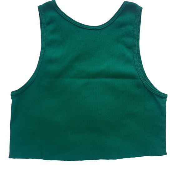 Akire Sport The Perfect Tank green SMALL NWT - Picture 2 of 2